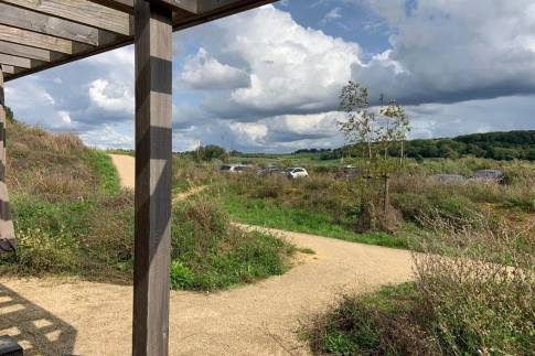 The Terras of Type Hillside Royal 4 - nr. 181 in Landal Gulpen