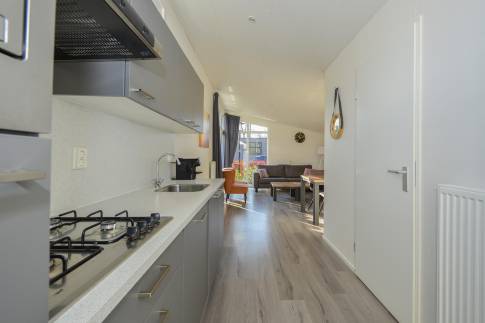 The Keuken of Type Rialto - nr. 204 in TopParken Recreatiepark Beekbergen