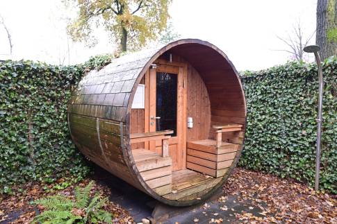 The Sauna of Type Bos Lodge Silva Beach - nr. 73 in Landgoed De Scheleberg