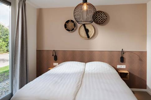 The Slaapkamer of Type Familievilla 12 - nr. 3 in Duinresort Dunimar