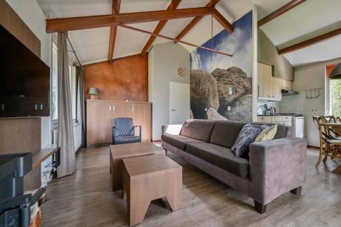 The Woonkamer of Type Sequoia 6P - nr. 07 in Vakantiepark Westerbergen