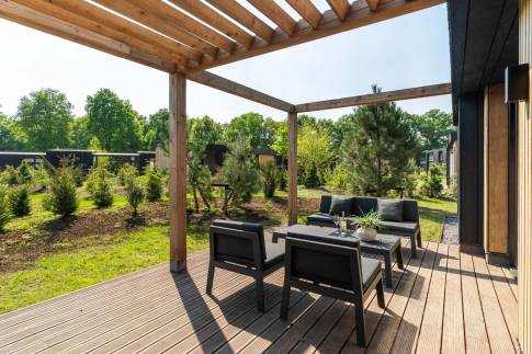 The Terras of Type De Parel Wellness in Landal Klein Oisterwijk