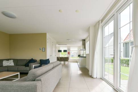 The Woonkamer of Type Westertoren - nr. 627 in Resort Poort van Amsterdam