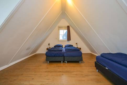 The Slaapkamer 2 of Type Waterland - nr. 614 in Resort De Rijp