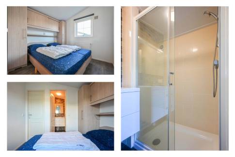 The Slaapkamer 3 of Type Oever Stern - nr. 34 in Vakantiepark Giethoorn