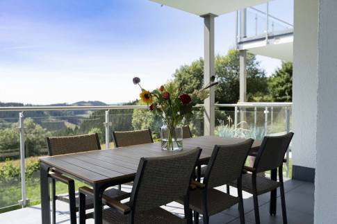 The Balkon of Type Appartement - nr. D1 in Astenblick Apartments