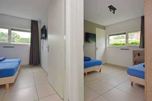 The Slaapkamer 2 of Type Luxe Villa 4 - nr. 274 in Resort Arcen