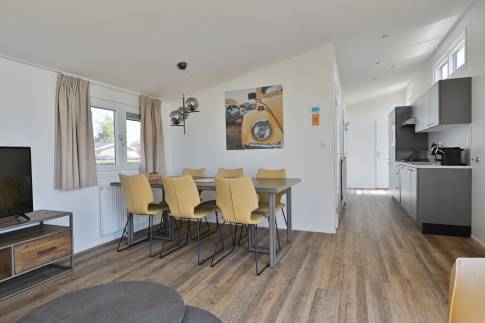 The Woonkamer of nr. 221 - type Rialto Max 6 in Park Westerkogge