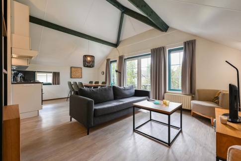 The Woonkamer of Type Gelderse Hoevewoning 6 - nr. 216 in Veluwse Hoevegaerde