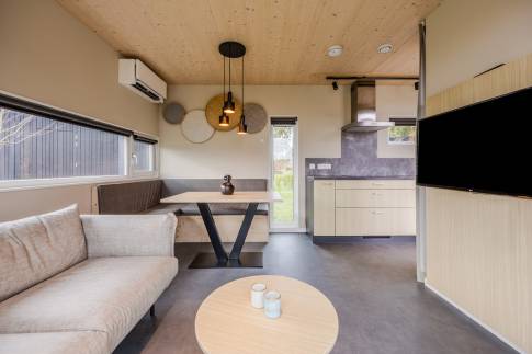 The Woonkamer of Type 2BE - Golfbreker nr. 15 in Landal Noordzee Résidence De Banjaard