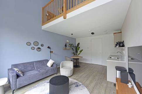 The Woonkamer of nr. 015 - type 2C in Landal De Reeuwijkse Plassen