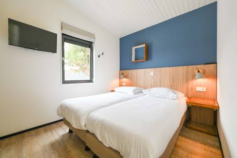 The Slaapkamer 1 of Type Kooikers Comfort - nr. 55 in Landal Ameland