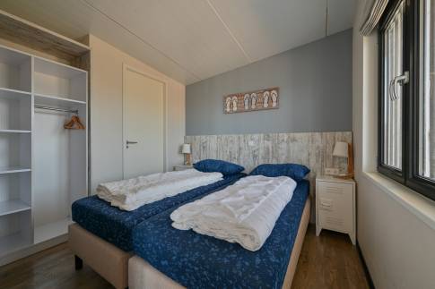 The Slaapkamer 1 of nr. 044 - type Sea House Royal in Landal Bloemendaal aan Zee