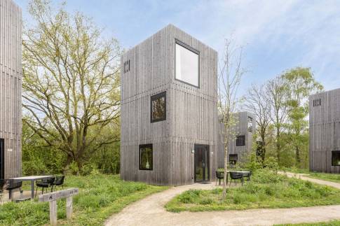 The Buiten of Type Hilltop Lodge 4 - nr. 116 in Landal Gulpen