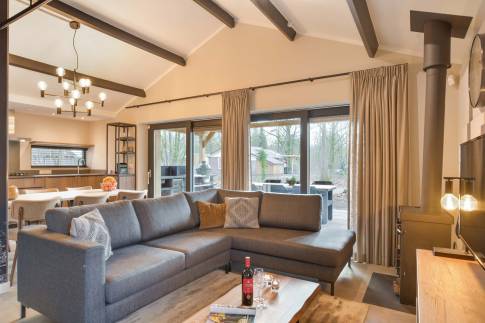 The Woonkamer of Type Loft - nr. 57 in Vakantiepark Westerbergen