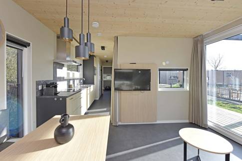 The Woonkamer of Type 2BE - Golfbreker nr. 16 in Landal Noordzee Résidence De Banjaard