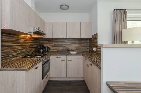 The Keuken of nr. 032 - type Reiger in Vakantiepark Giethoorn