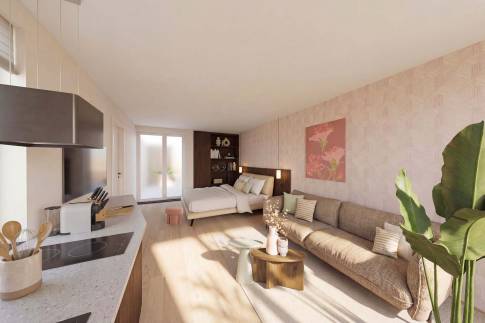 The Keuken of Type Bergerven Suite - 2B in Landal Resort Bergervenne