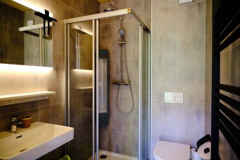 The Badkamer of Type A Kindvriendelijk - nr. A09 in UplandParcs Sauerland