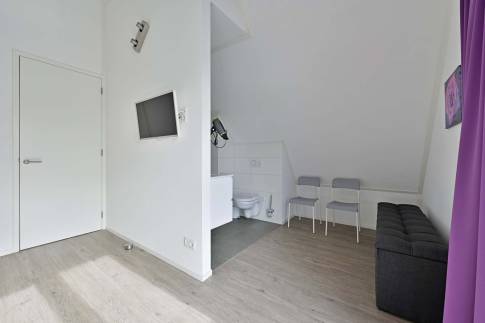 The Slaapkamer 1 of Type Watervilla 6A - nr. 37 in Waterstaete Ossenzijl