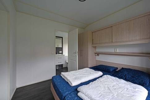 The Slaapkamer 1 of Type Fuut - nr. 7 in Vakantiepark Giethoorn
