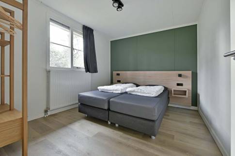 The Slaapkamer 1 of Type Bungalow 4C - nr. 33 in Landal De Peel