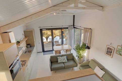 The Woonkamer of Type Pitstop 4 - nr. 60 in Landal Zandvoort