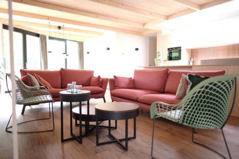 The Woonkamer of Type Circle lodge 10 - nr. 47 in Roompot Gulpen
