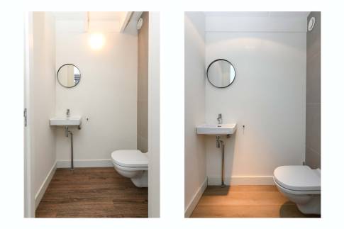 The Toilet of Type 8-persoons Wellness Tub & Sauna - nr. 13 in Vakantiepark Duynvoet