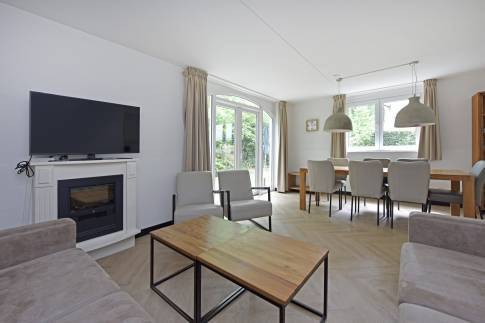 The Woonkamer of nr. 126 - type Comfort Villa 6 in Resort Arcen