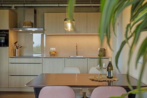 The Keuken of Type Hillside Comfort 4 - nr. 143 in Landal Gulpen
