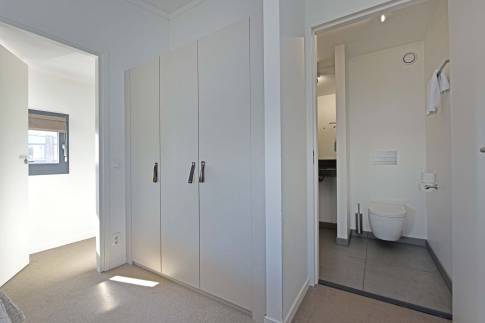 The Slaapkamer 1 of Type Studio Hotel Waterfront 2p - nr. 2c in Beach Resort Punt West