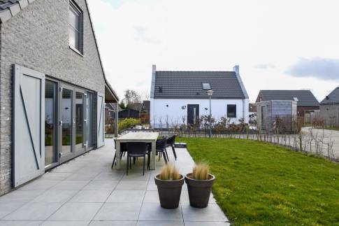 The Terras of Type Bungalow - nr. 60 in Recreatiepark De Wielen