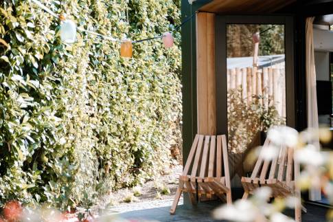 The Tuin of nr. T5 - type Tiny Wellness Cabin 2P in Landgoed De IJsvogel