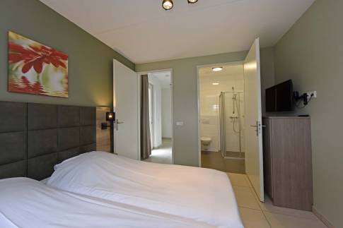 The Slaapkamer 2 of Type Wellness Zwembadvilla 8 - nr. 219 in Resort Arcen