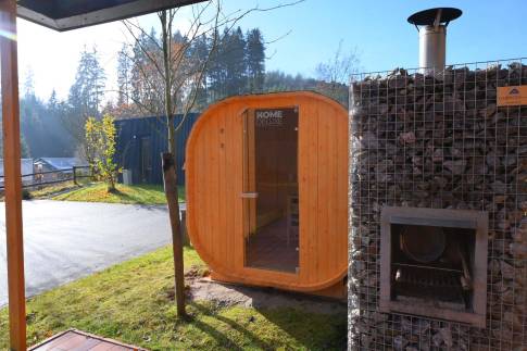 The Sauna of Type A Luxe - nr. K02 in UplandParcs Sauerland