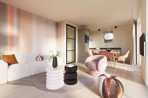 The Woonkamer of Type 4P Comfort - 4C in Landal De Wielsche Dreef