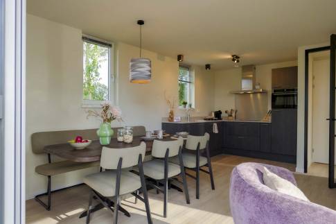 The Eetkamer of Type 6P Luxe - 6L in Landal De Wielsche Dreef