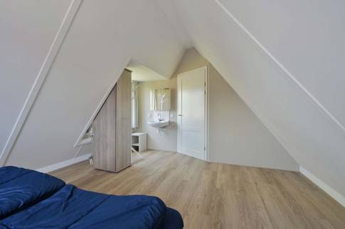 The Slaapkamer 2 of Type Waterland 6 - nr. 162 in Vakantiepark De Beemster