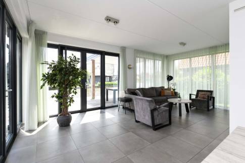 The Woonkamer of Type Watervilla 6A - nr. 36 in Waterstaete Ossenzijl
