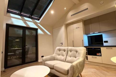 The Woonkamer of Type Markiezin - 2ELW in Landal Landgoed Bourtange