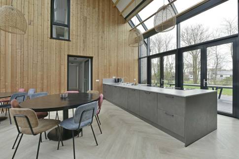 The Keuken of Type Vloedschuur - nr. 60 in Dormio Resort Nieuwvliet-Bad