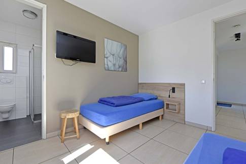 The Slaapkamer 2 of Type Luxe Villa 4 - nr. 275 in Resort Arcen