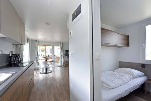 The Slaapkamer 2 of Type Berghem Chalet - nr. 6 in EuroParcs Gulperberg
