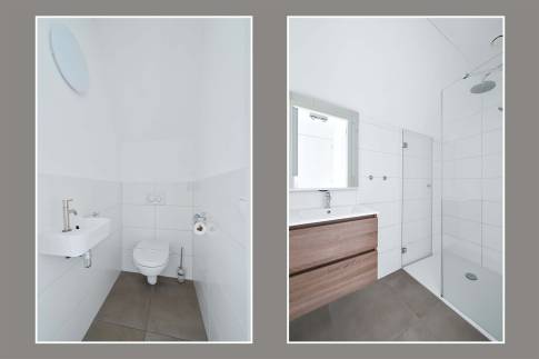 The Badkamer 2 of Type Solling - nr. 52 in Waterstaete Ossenzijl