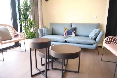 The Woonkamer of Type Hillside Royal 4 - nr. 181 in Landal Gulpen