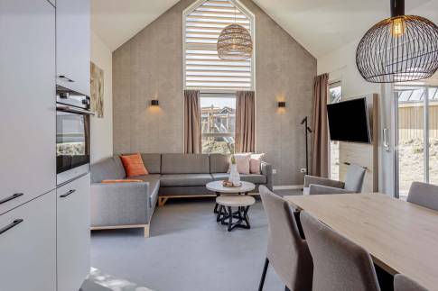 The Keuken of Type Strandlodge 8 - nr. 36 in Vakantiepark Boomhiemke