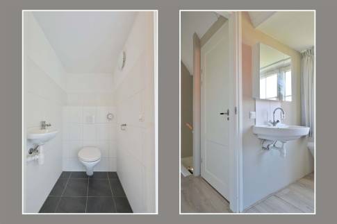 The Toilet of Type Waterland 6 - nr. 162 in Vakantiepark De Beemster
