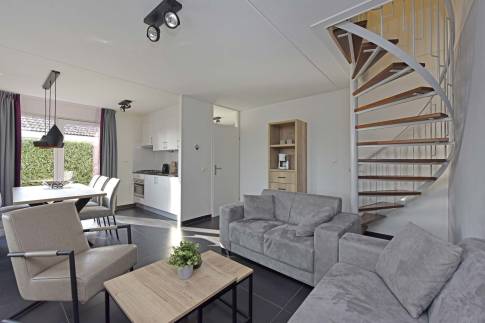 The Woonkamer of Type Luxe Villa 4B - nr. 93 in Resort Arcen