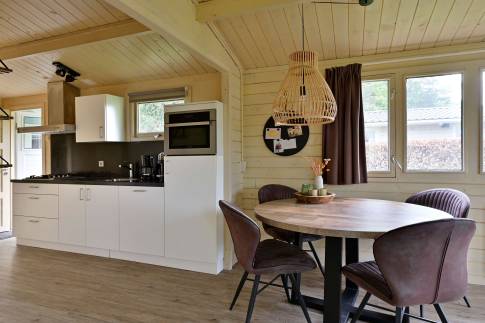 The Keuken of Type Buitenverblijf Wellness 4 - nr. 314 in Resort Arcen